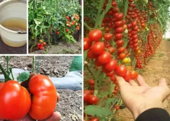 A stropit roșiile și castraveții cu acest amestec și nu au mai fost niciodată atacate de boală!