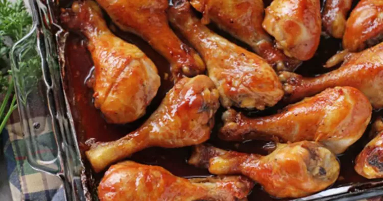 Pulpe de pui caramelizate