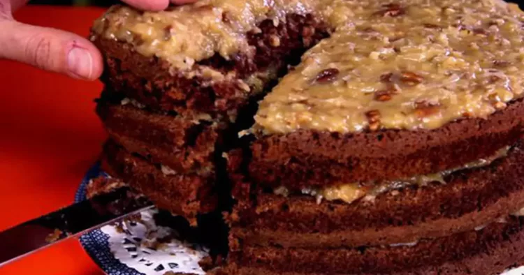 Tort german cu ciocolată