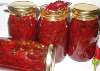 Dulceață de ardei iuți moldovenească