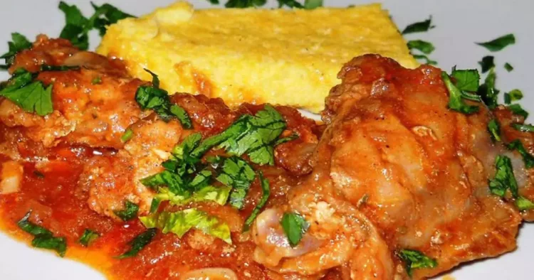 Ostropel de pui la ceaun