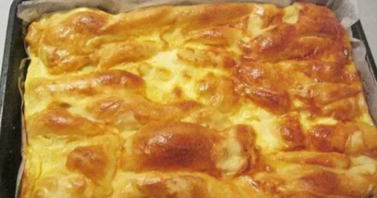 Plăcinta săracului de post. Fragedă și foarte gustoasă