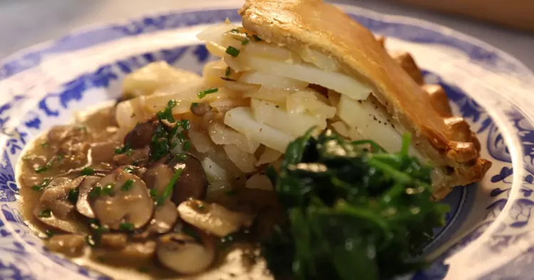 Spanakopita de post, plăcintă tradițional grecească