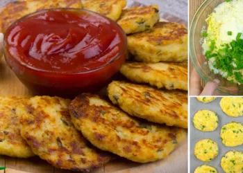 Pârjoale delicioase cu cașcaval și conopidă. O rețetă perfectă pentru micul dejun