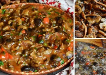 Tocăniță de ghebe, cea mai delicioasă și mai sănătoasă mâncare de post