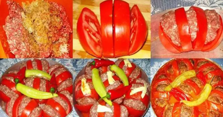 Roșii coapte după reţetă arabă! Incredibil de delicios și simplu de preparat!