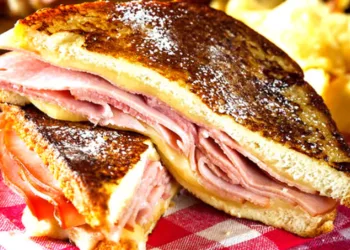 Gata în numai 8 minute, perfect pentru mic-dejun, prânz sau cină. Uite cum se prepară Sandvișul Monte Cristo