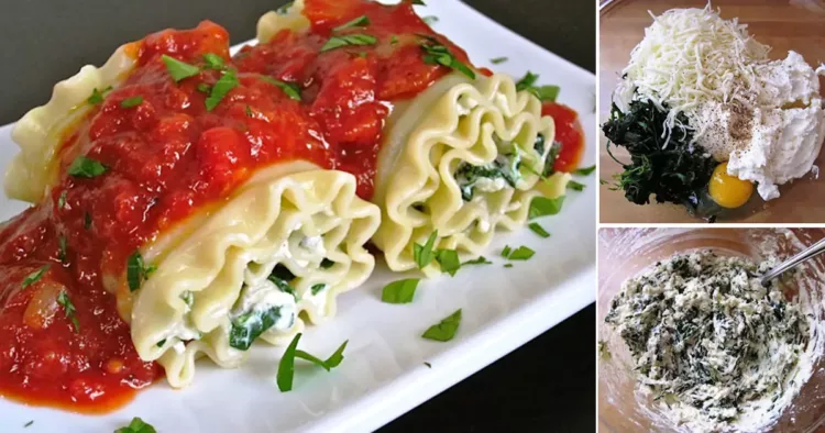 Lasagna cu spanac și brânză ricotta, un preparat excelent pentru orice moment
