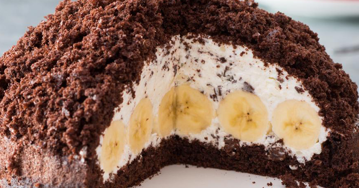 Tort Mocha cu banane, un tort delicios și original pentru petrecerile familiei tale!