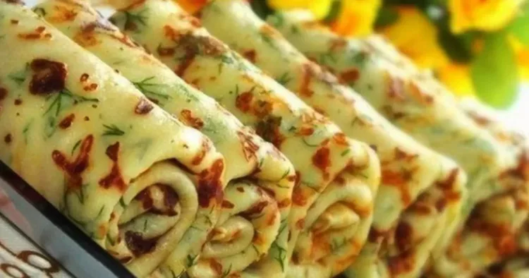 Cum se prepară clătitele cu brânză sărată și mărar, un preparat de nerefuzat