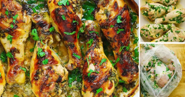 Pulpe de pui în lapte la cuptor