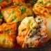 Sărmăluțe în foi de varză cu orez și ciuperci, un preparat delicios pentru perioada postului cu care sigur nu vei da greș