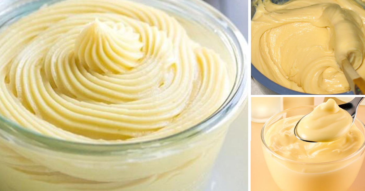 Cum să faci cea mai bună cremă de vanilie! Este considerată crema de bază în cofetăriile din întreaga lume!