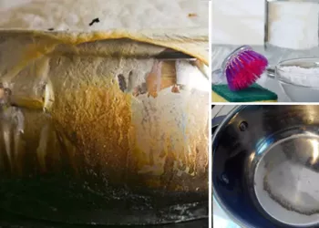 Cum să curățăm tigăile și oalele arse sau uitate pe aragaz! Un truc util și natural care ne protejează de chimicalele din detergenții de vase