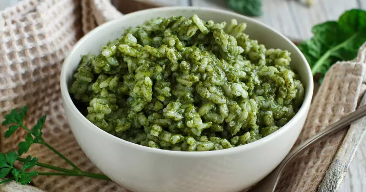 Spanac cu orez, un preparat delicios pentru post