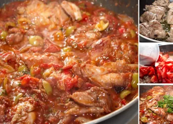 Ghiveci de legume cu piept de pui