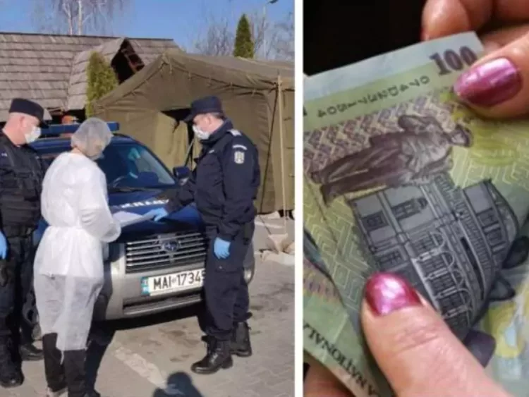 A fost amendată de un jandarm din cauză că declaraţia pe propria răspundere pe care o avea asupra ei „…nu era bună! Am rămas total mută, nu mi-a venit să cred!”: