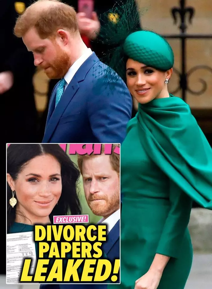 „Meghan Markle a băgat divorț de Prințul Harry” Anunțul care a cutremurat Casa Regală a Marii Britanii