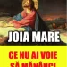 Ce nu ai voie sa mananci in Joia Mare