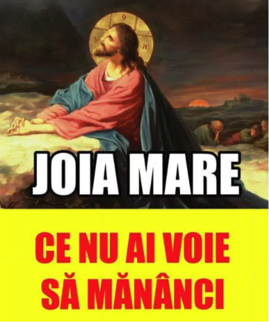 Ce nu ai voie sa mananci in Joia Mare