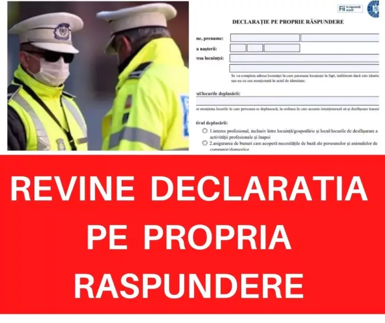 Anunt de ULTIMA ORA! Klaus Iohannis a facut anuntul: E nevoie de declarație pe propria răspundere
