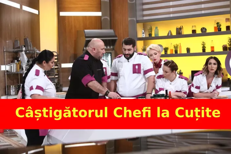 S-a aflat CÂȘTIGĂTORUL Chefi la Cuțite!