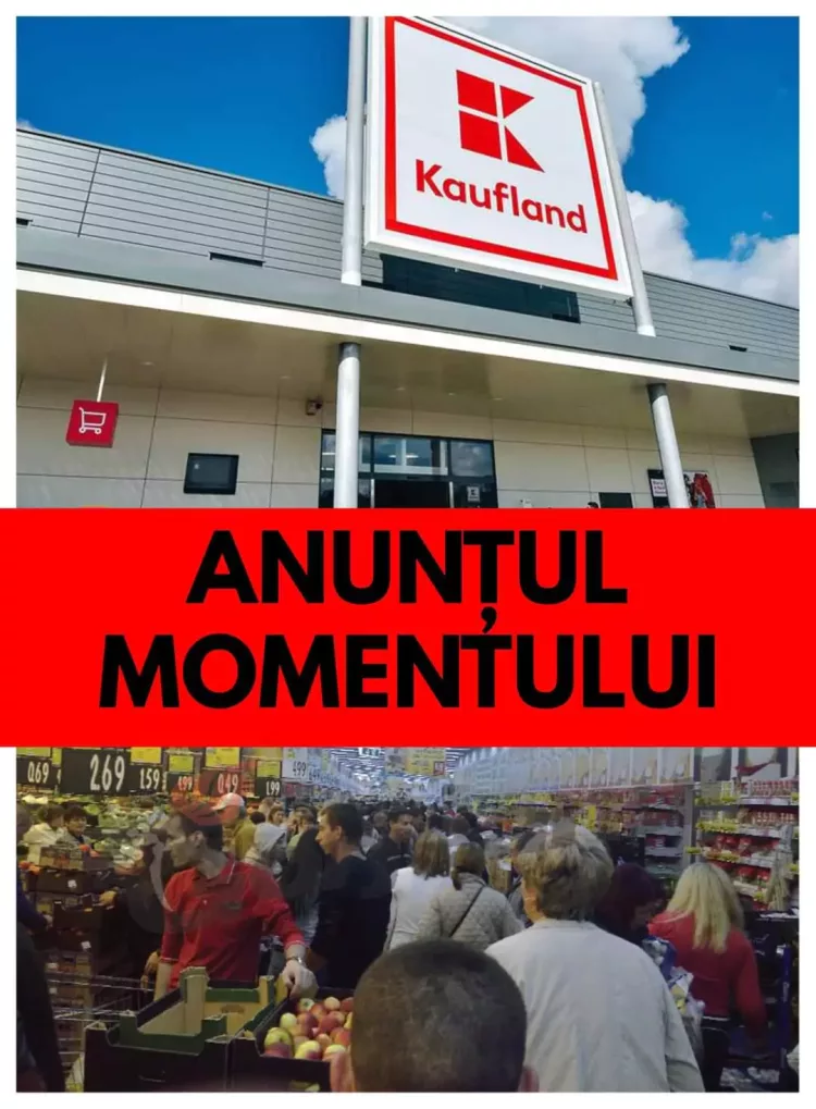 Kaufland, anunţ COLOSAL pentru clienţi