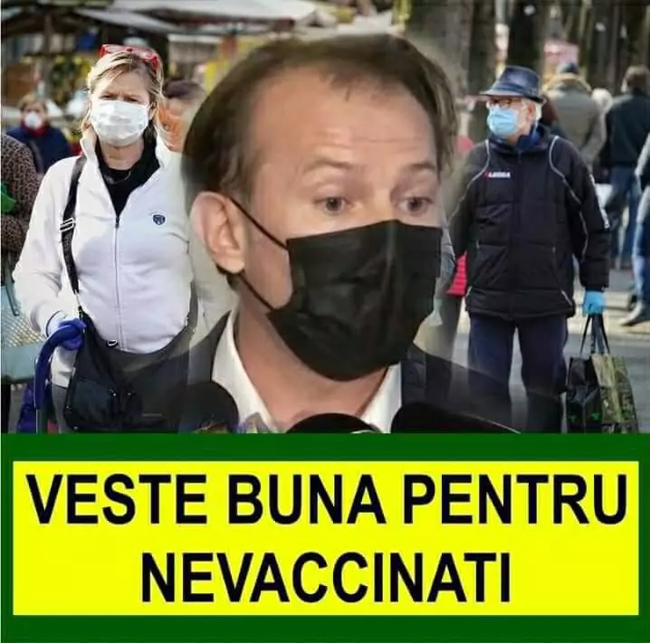 Ultima oră! VESTE foarte bună pentru românii nevaccinaţi ! Nu mai e obligatoriu