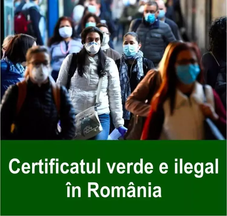 S-a aflat! Certificatul verde e ilegal în România. Ce spune președintele