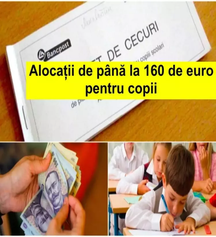 ULTIMA ORA! Alocații de până la 160 de euro pentru copiii românilor…