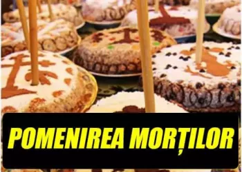 Mâine se face pomenirea morților. Tradiția care se respectă, cu sfințenie