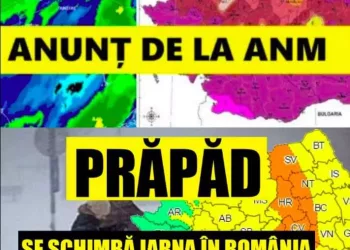Meteorologii ANM anunță o SCĂDERE DRASTICĂ a temperaturilor!  Vremea se strică în toată țara! Prognoza meteo ACTUALIZATĂ