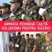 Care sunt salariile din Armata Română. Câți bani primește un voluntar