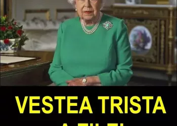 Veste Trista a Zilei! Din pacate este vorba de Regina Elisabeta a II-a…