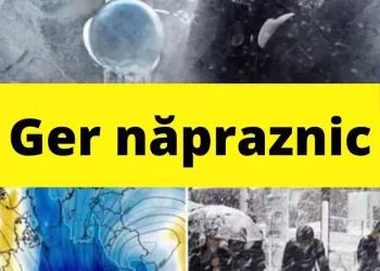 Alerta ANM! Romania este lovita de un ger napraznic