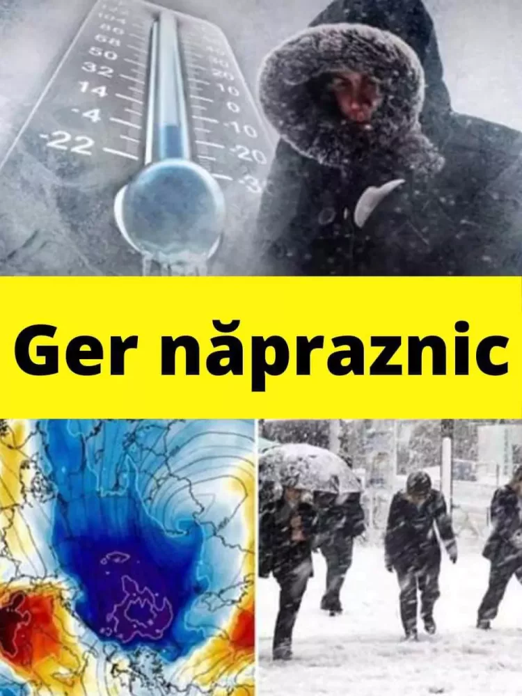 Alerta ANM! Romania este lovita de un ger napraznic