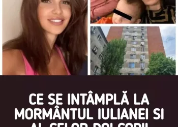Ce se întâmplă acum la mormântul Iulianei și al celor doi copii! Mărturiile unui muncitor din cimitir: „Îi văd și acum, aproape în fiecare zi”