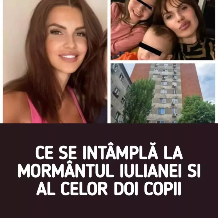 Ce se întâmplă acum la mormântul Iulianei și al celor doi copii! Mărturiile unui muncitor din cimitir: „Îi văd și acum, aproape în fiecare zi”