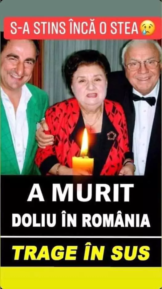 Veste trista în România ! Ne părăsesc actorii !