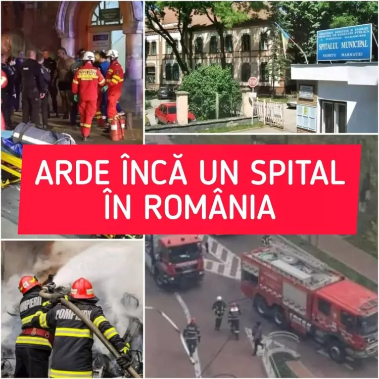 ULTIMA ORĂ! Arde încă un spital din România.