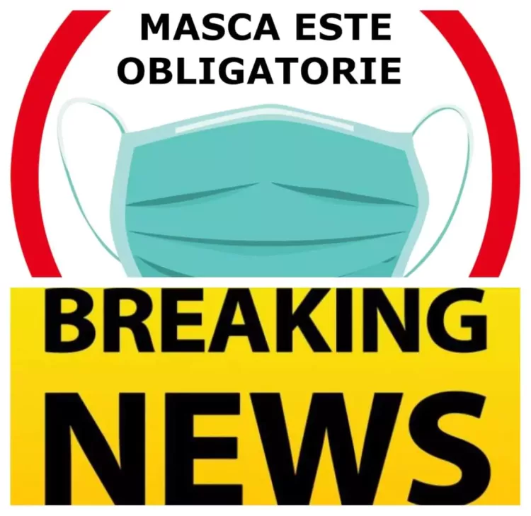 Masca redevine OBLIGATORIE