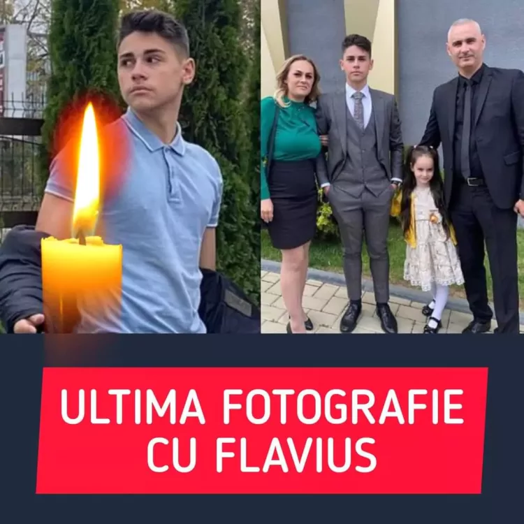 Ultima fotografie cu Flavius, elevul de clasa a VIII-a care a murit la banchetul de sfârșit de an, în Suceava. S-a intamplat nenorocirea chiar sub ochii tatalui. Colegii sunt devastați de durere: ”Păcat, înger drag”