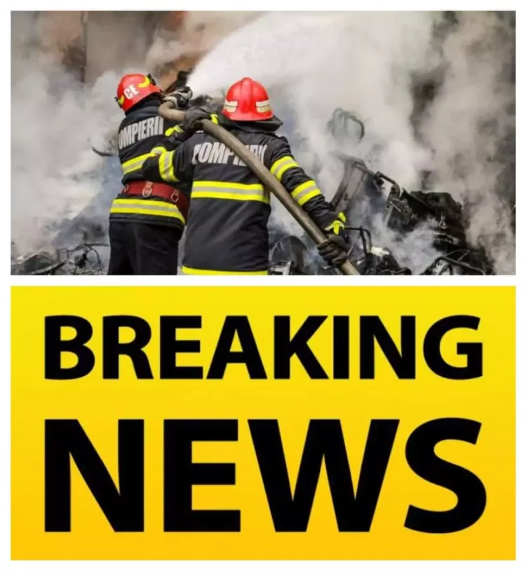 Arde Spitalul din Târgu Jiu