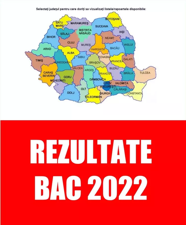 ULTIMA ORĂ! Au fost afișate REZULTATELE LA BACALAUREAT 2022! Notele pe județe