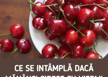 Ce se întâmplă dacă mănânci cireșe cu viermi. Explicațiile specialiștilor