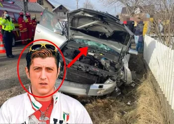 Giani din Las Fierbinți a făcut accident