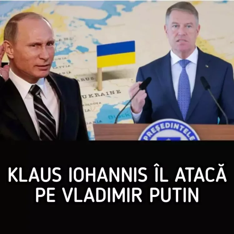 BREAKING NEWS: Klaus Iohannis îl atacă pe Putin . Preşedintele României a cerut sanctiuni suplimentare.