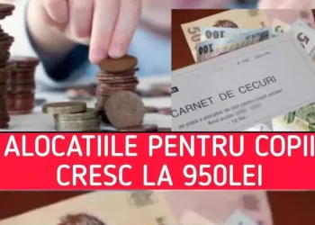 Vești bune! Majorarea alocațiilor la 950 de lei, publicată în Monitorul Oficial