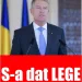 Klaus Iohannis a promulgat LEGEA! Vesti proaste pentru romanii care au masina