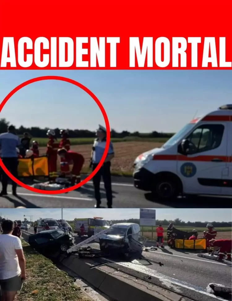 Ultimă oră! ACCIDENT FATAL
